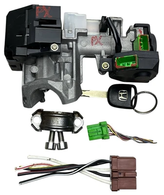 Interruptor de encendido Honda Civic 2003-2005 OEM bloqueo con llave y pernos nuevos "transmisión automática" Foto 1 de 4