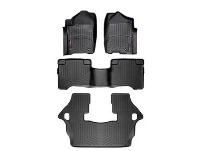 WeatherTech Floorliner для 2008-2010 Infiniti QX - полный комплект, черный - Изображение 1 из 4