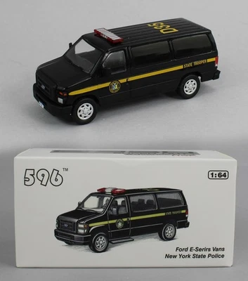 1: 64 * 596 压铸 * 纽约州警察福特 E350 E 系列 Van * 全新带盒* — 第 1/3 张图片