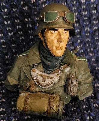 Miniaturas Jóvenes: Paracaidista Alemán Segunda Guerra Mundial Modelo De Colección Foto 1 de 4