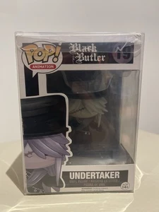 Funko Pop Vinyl Black Butler Undertaker 19 Free Pop Protector Figure - Picture 1 of 6