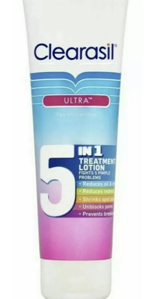 Clearasil Ultra Rapid multiacción 5 en 1 loción 100 ml crema para 5 problemas de la piel Foto 1 de 1
