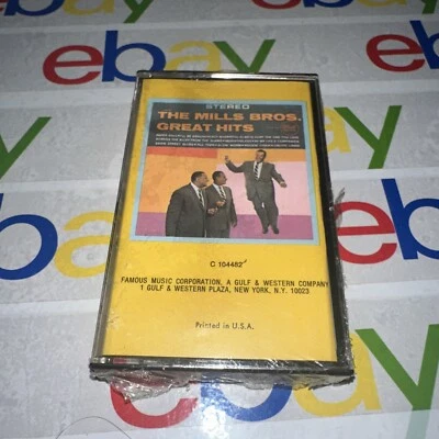 The Mills Brothers Cassette Great Hits  - Image 1 of 4