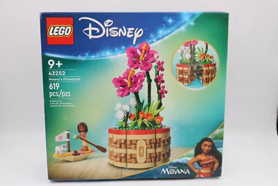 Lego Disney Maceta Moana 43252 619 Piezas Caja Dmg Sellada Foto 1 de 4