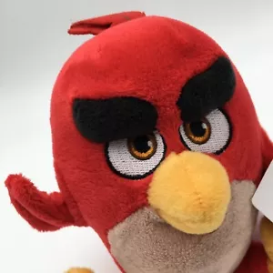Peluche Angry Birds uccellino rosso farcito 2016 Rovio Commonwealth - Foto 1 di 10