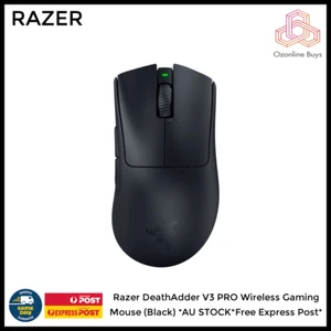 Razer DeathAdder V3 PRO Wireless Gaming Mouse (Black) *AU STOCK*Free Express Pos - Picture 1 of 1