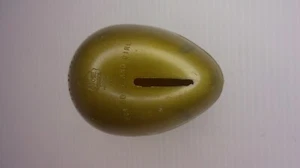 MCM vintage Red Goose shoe give away plastic Golden Goose egg bank          Z128 - Picture 1 of 12