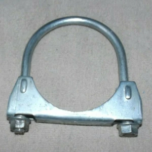 ROL Exhaust Full Circle 3" (64mm) Muffler Exhaust U Bolt Pipe Clamp Heavy Duty - Foto 1 di 4
