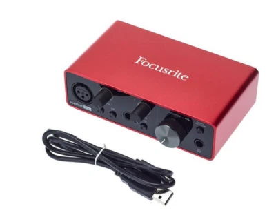 Focusrite Scarlett Solo 3rd Gen USB Audio Interface ohne OVP