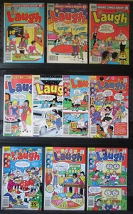 Laugh 10 Comic Bundle (1984 - 1988) Archie Comics Publication - Picture 1 of 2