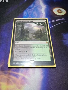 Mtg Singles - Woodland Cemetery - Dominaria - Rare - LP - Picture 1 of 1