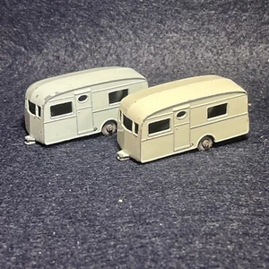 vintage MATCHBOX moko Lesney No 23 Berkeley Cavalier Caravan x2 - Bild 1 von 11