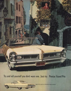 1965 Pontiac Grand Prix: Try and Tell Yourself Vintage Print Ad - Picture 1 of 1