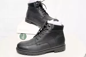 Geox U Andalo B Botines Hombre Negro EU Talla 40 Nuevo Factura IVA - Imagen 1 de 3