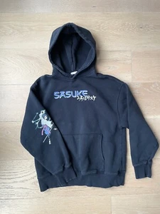 Zara Naruto Sweater Boys Youth Hoodie Sasuke Kakashi Anime Manga Size 13-14 - Picture 1 of 6