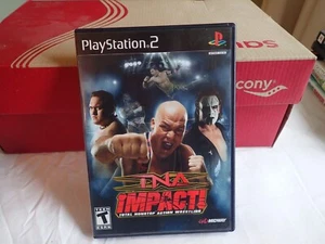 TNA Impact (Sony PlayStation 2, 2008) PS2 disco CIB completo testato - Foto 1 di 4