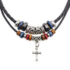 Ethnic Jewelry Leather Tribal Necklace With For Pendant For Women Men Gift