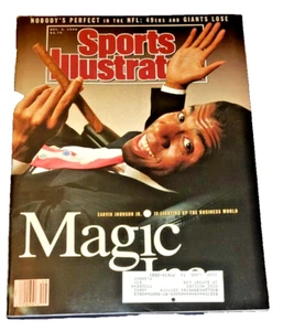 Sports Illustrated Dec 3, 1990 Vol 73 No 23 Magic Johnson, 49er's & Giants Lose - Picture 1 of 7