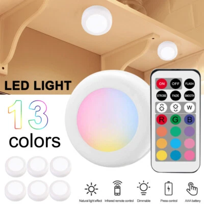 Muti ChoiceWireless LED Lights Battery Operated Room Sensors With Remote Control - Image 1 of 4