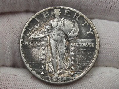 XF 1924 Standing LIBERTY Quarter.  #26 - Image 1 of 4