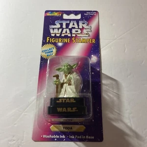 RoseArt Star Wars Yoda Figurine Stamper Stamp Toy SEALED 1997 - Picture 1 of 4