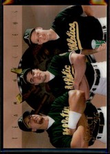 1996 Select #5 McGwire/Bordick/Steinbach