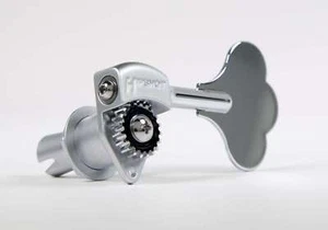 Hipshot Ultralite LIC Tuner HB6C 1/2 Satin Chrome - Single Bass tuner - Picture 1 of 1