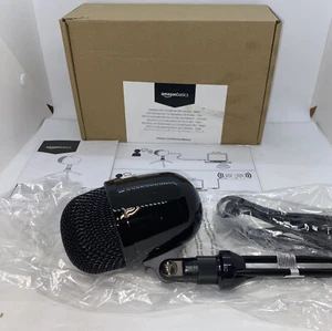 Amazon Basics Desktop Mini Condenser Microphone With Tripod - Black - Picture 1 of 4