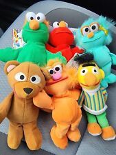 Sesame Street Beans Tyco Lot NEW Elmo, Honker, Rosita, Baby Bear, Bert, Zoe