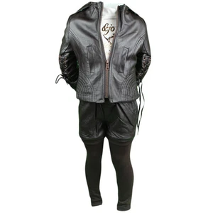 ENSEMBLE ENFANT VETEMENTS HIVER FILLE PANTALON + T SHIRT + VESTE SKY MARRON - Picture 1 of 3