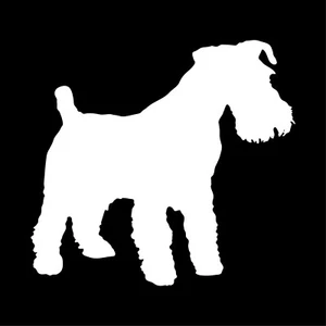 Terrier Decal Car Window Laptop phone Dog Breed Silhouette Sticker - Picture 1 of 11