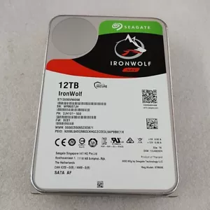 Seagate IronWolf 12TB ST12000VN0008 SATA III HDD Warranty 1 year - Picture 1 of 4