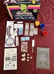 Vintage Official The Great Houdini 1987 Classic Magic Starter Set by Amav Parts - Picture 1 of 7