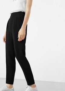 Las mejores ofertas en Pantalones de poliéster Mango Negro para Mujeres |  eBay