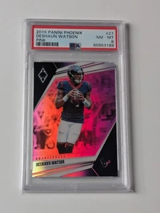 Panini Phoenix 2019 DeShaun Watson Texans Browns Pink NFL /199 PSA 8 - Bild 1 von 2