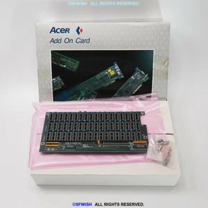 Vintage Acer/Multitech MME-A/91.05210.010 Memory Expansion Board *NEW OLD STOCK! - Picture 1 of 5