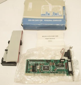 Vintage New Starview SAI2S19A 16 Bit ISA MULTI I/O Card for PC - Afbeelding 1 van 9