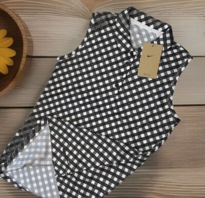 Camisa Polo Nike Victory Sin Mangas Estampada Pickleball Golf DX1505-010 Talla XS NUEVA CON ETIQUETAS Foto 1 de 4