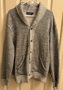 Polo Ralph Lauren Herren Pullover mit Schalkragen Größe XL grau neu ohne Etikett 100% Baumwolle - Bild 1 von 5
