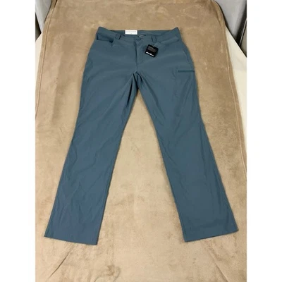 Eddie Bauer Rainier Collection Pants Womens Size 14 Plus Blue Grey NEW $70 - Image 1 of 4