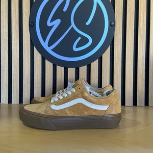 Vans Old Skool Pig Suede Gum Antelope Shoes Low Top UK 4 Trainers - Picture 1 of 7