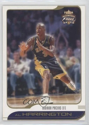 Camiseta deportiva Fleer Focus 2001-02 edición Al Harrington #53 Foto 1 de 2