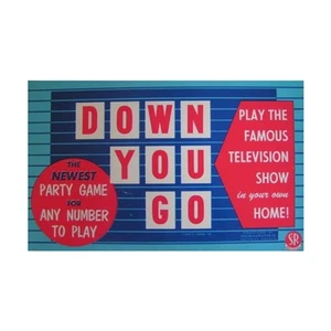 Selchow & Righter Boardgame Down You Go Box Fair+ - Picture 1 of 1