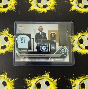 Ichiro Suzuki PRESALE, Seattle Mariners retired 51 - 2025 MLB Topps NOW #538 - Bild 1 von 2
