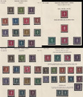 Bosnia & Herzegovina Stamps 1917 KUK Military Study, Mint, Used, Imperfs Etc