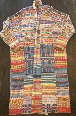 Suéter cardigã Free People Met Your Match maxi tamanho M/G - Imagem 1 de 4