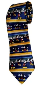 Disney Tie Mickey Mouse Novelty Neck Tie Vintage Mickey Unlimited - Picture 1 of 7