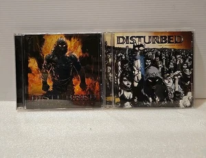 DISTURBED - 2 CD Lot: Indestructible & Ten Thousand Fists - Both EXCELLENT - Picture 1 of 8