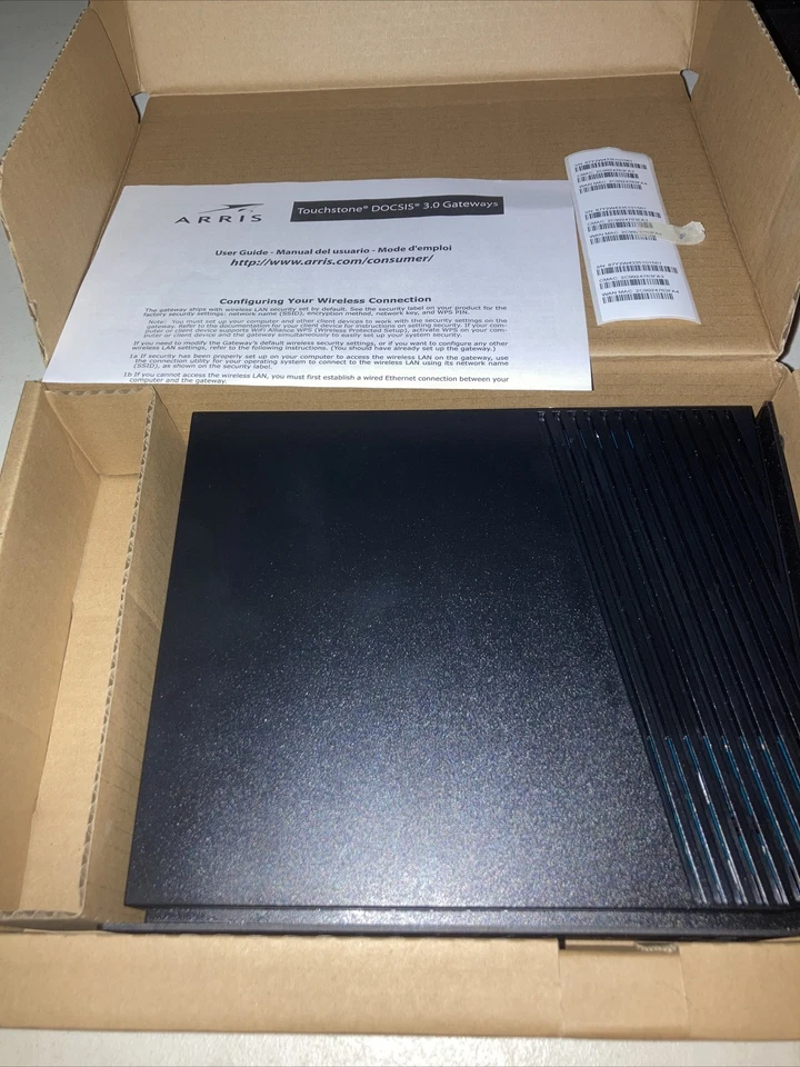 Touchstone dg3270a Wireless Network Box NO WIRES 3.0 Gateway Connection Arris - Image 1 of 4