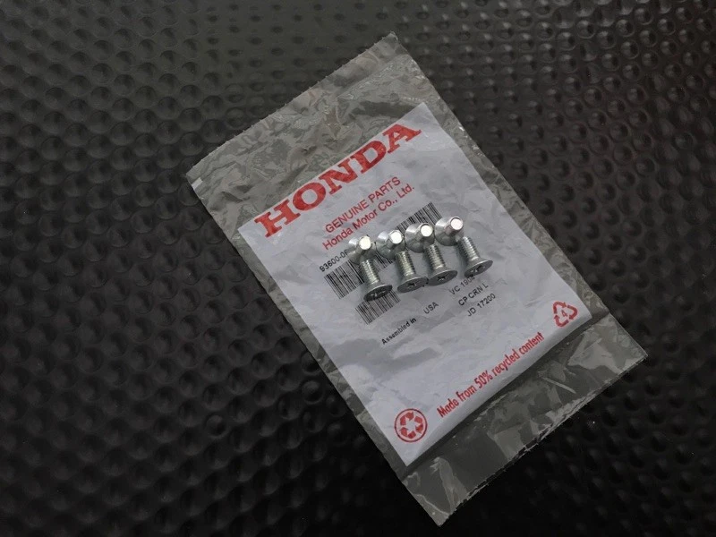 GENUINE OEM HONDA ACURA 1980-2025 DISC BRAKE ROTOR FLAT SCREW KIT (8 PACK) - Image 1 of 1